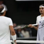 Rafael Nadal and Lorenzo Sonego, Wimbledon 2022
