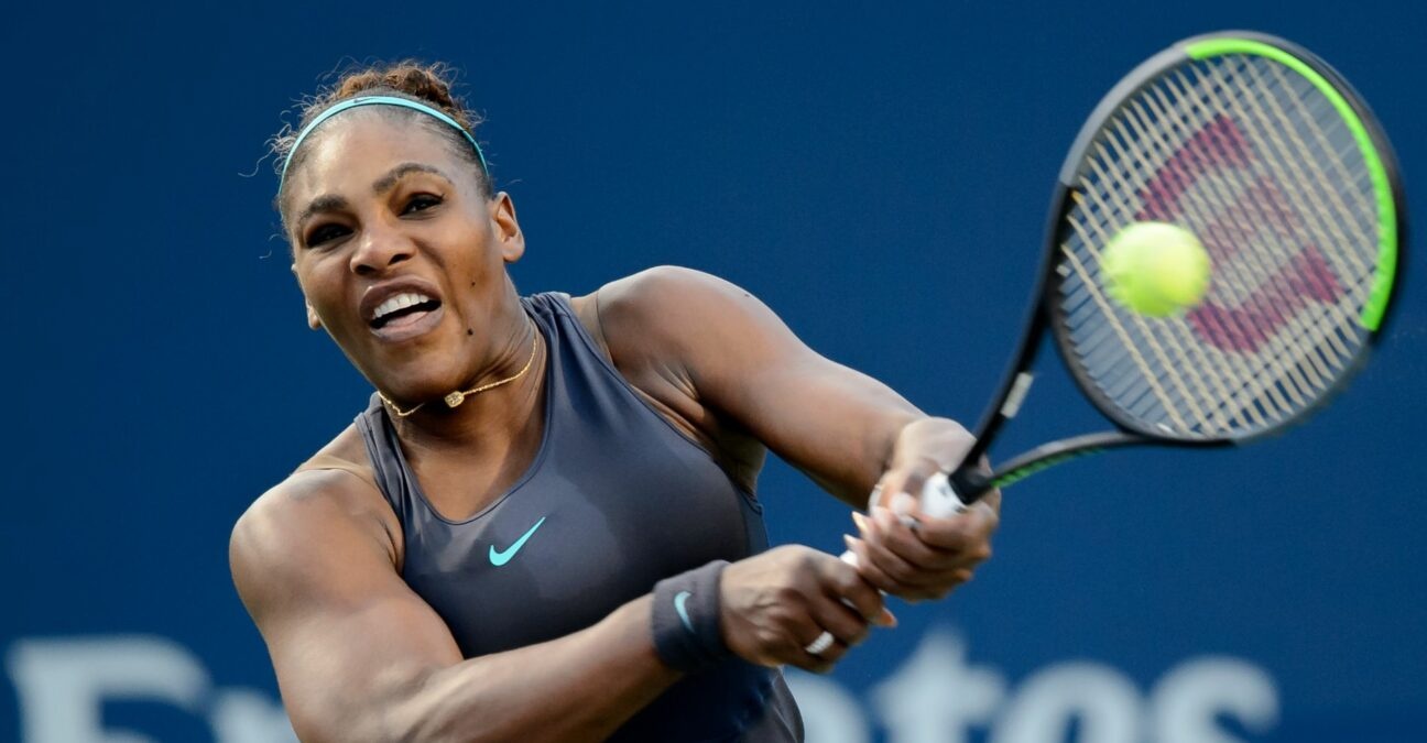 Serena Williams at the Rogers Cup tennis tournament in Toronto, ON, Canada in 2019
