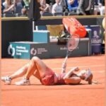 Sabine Lisicki at the Hamburg Open in 2022