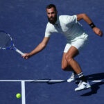 Benoit Paire at Indian Wells in March 2022