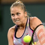 Shelby Rogers at the 2022 BNP Paribas Open