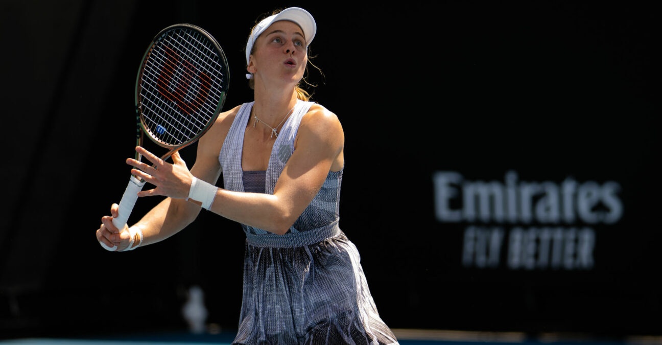 Liudmila Samsonova at the 2022 Australian Open