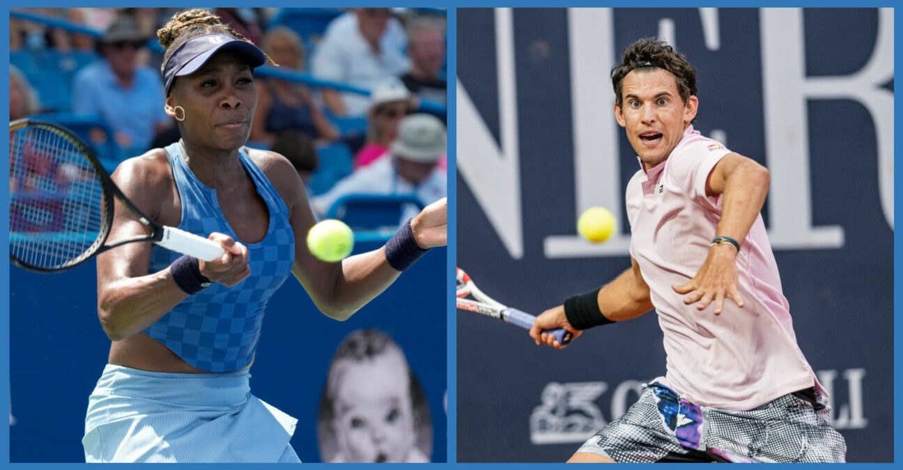 Venus Williams and Dominic Thiem among the wild card recipients for the 2022 US Open