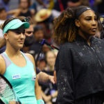 Danka Kovinic and Serena Williams, US Open 2022