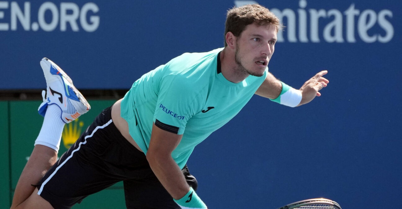 Pablo Carreno Busta at the 2022 US Open in New York