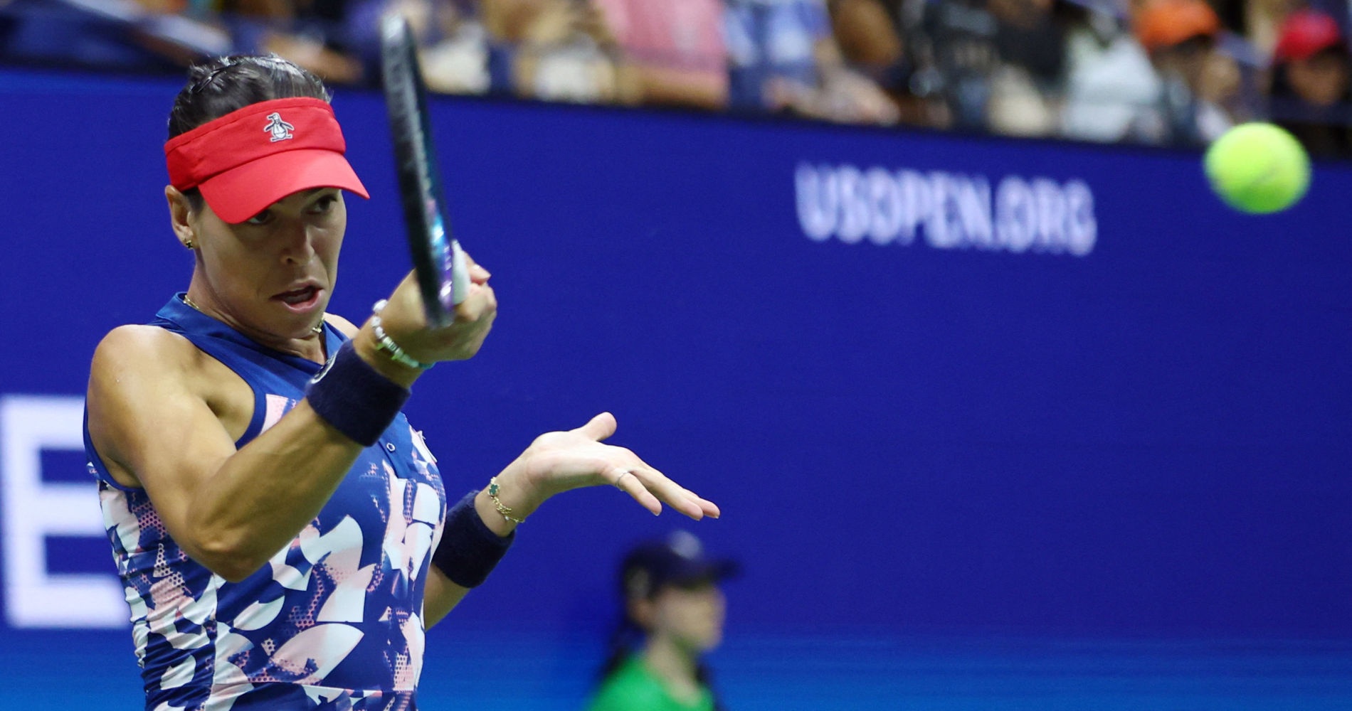 Australia's Ajla Tomljanovic at the 2022 US Open in New York