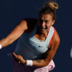 Aryna Sabalenka at the 2022 US Open in New York