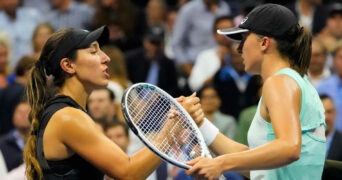 Jessica Pegula and Iga Swiatek, US Open 2022