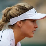 Eugenie Bouchard at Roland-Garros in 2020