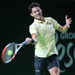 Dominic Thiem at the 2022 Moselle Open in Metz