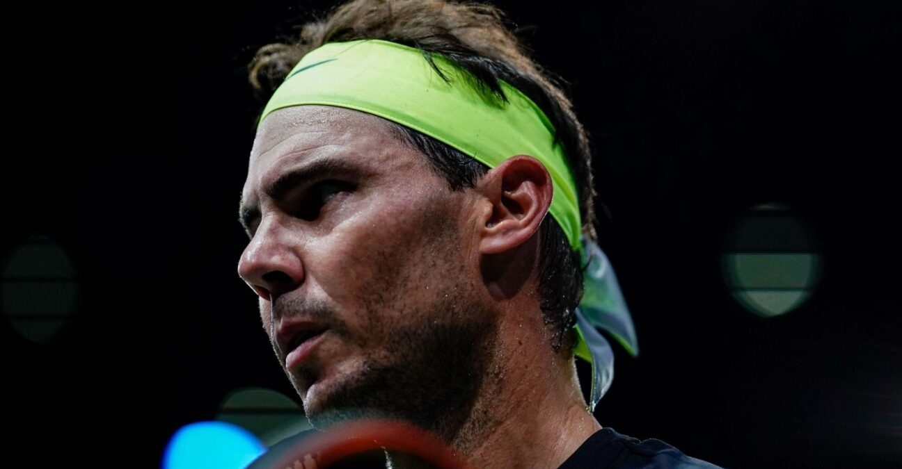 Rafael Nadal Paris Masters 2022