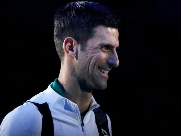 Novak Djokovic happy