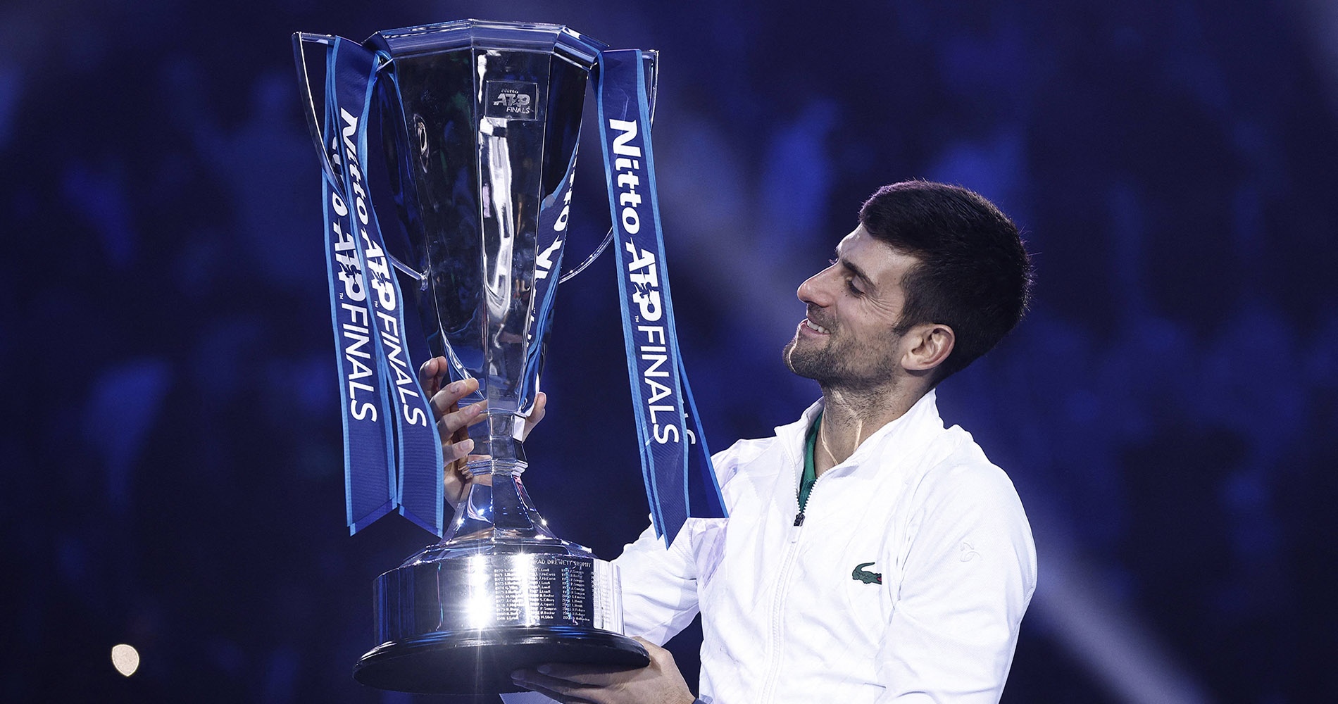Novak Djokovic ATP Finals 2022 Turin || AI / Reuters / Panoramic