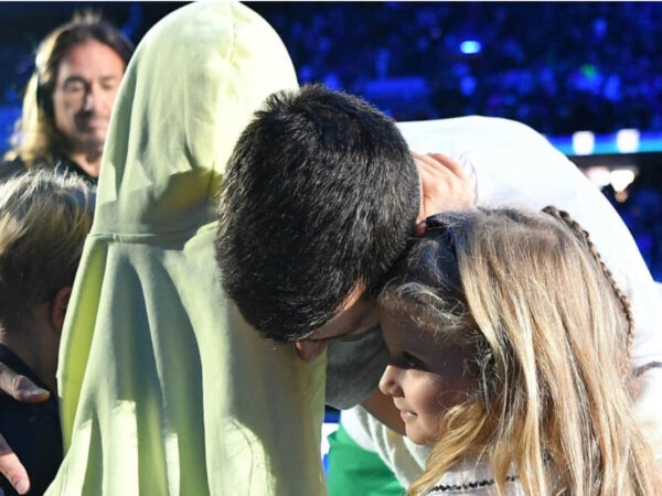 Djokovic and the kiddies 2 Turin 2022