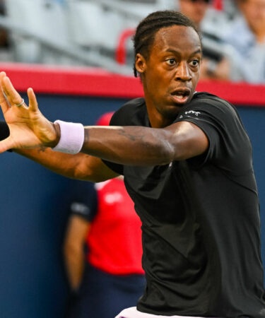 Gael Monfils at the Canadian Masters 2022