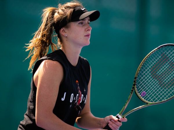 Elina Svitolina at the 2022 Dubai Open