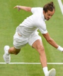 Daniil Medvedev at the 2021 Wimbledon Championships