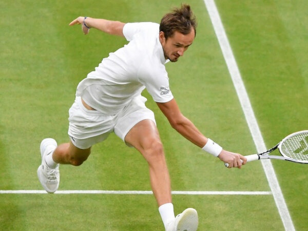 Daniil Medvedev at the 2021 Wimbledon Championships