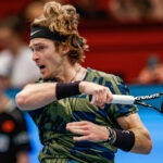 Andrey Rublev at the 2022 Vienna Open