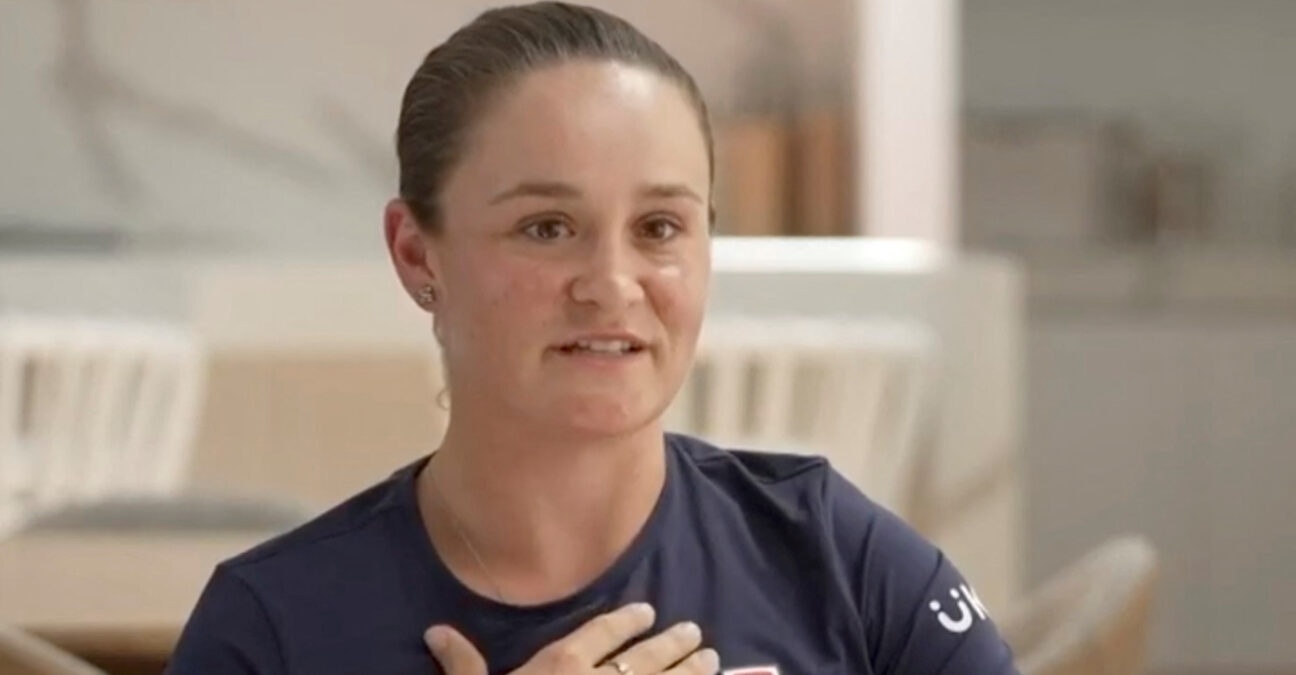 Ash Barty announces her retirement in a video released on social media