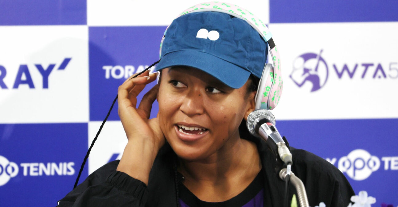 Naomi Osaka at the 2022 WTA Toray Pan Pacific in Tokyo