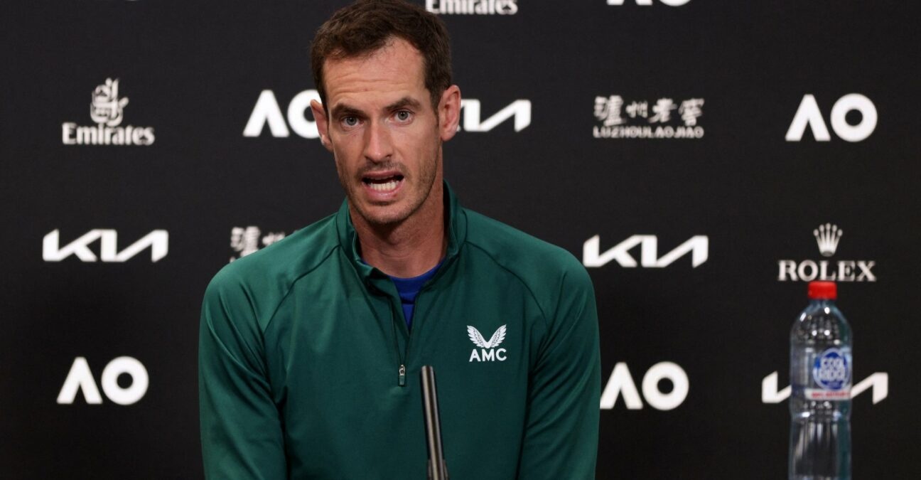 Andy Murray pre Aus Open 2023