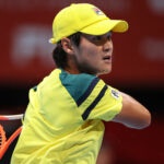 Soonwoo Kwon at the 2022 Japan Open Tennis Championships