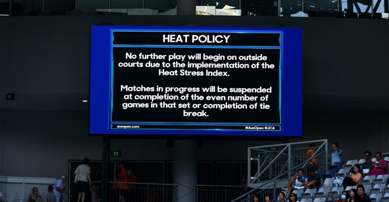 Heat Rule Australian Open