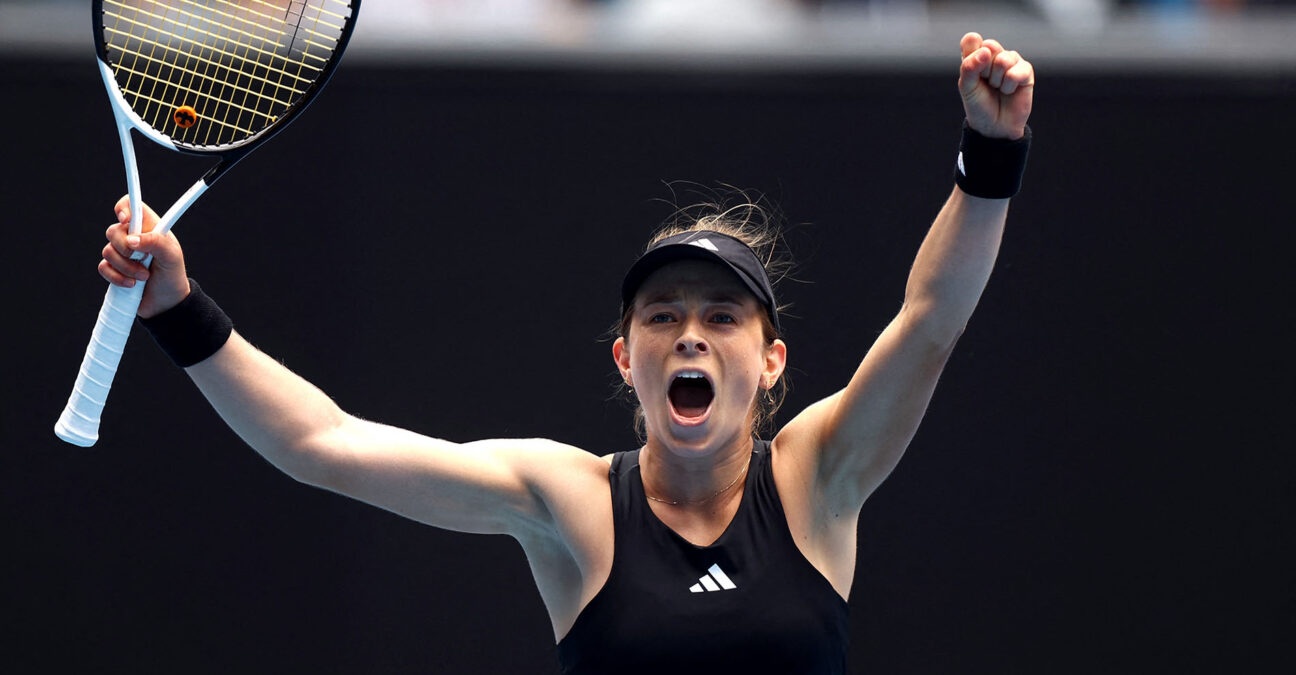 Katie Volynets 2023 Australian Open || AI / Reuters / Panoramic