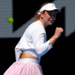 Donna Vekic at the 2023 Australian Open