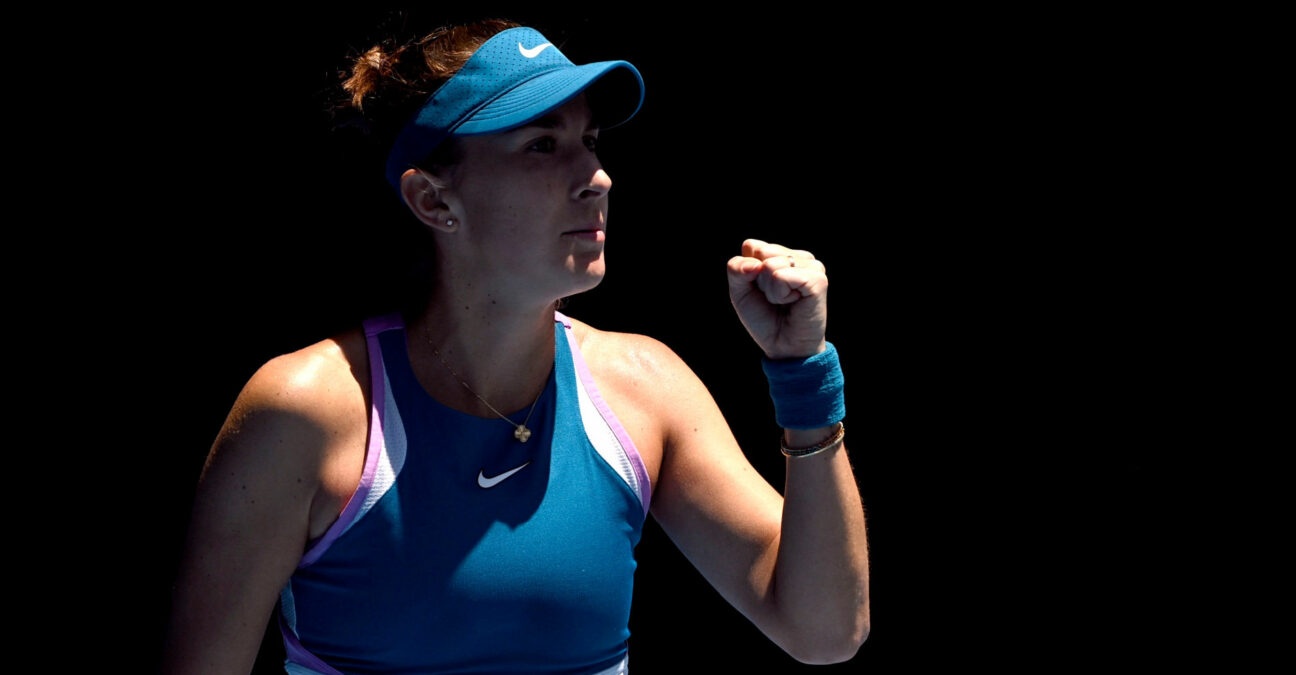 Belinda Bencic at the 2023 Australian Open