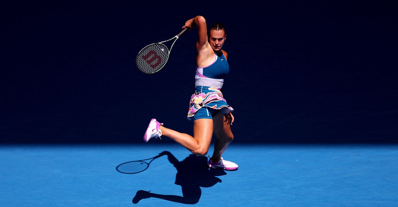 Aryna Sabalenka at the 2023 Australian Open Image Credit: AI/Reuters/Panoramic
