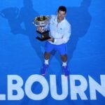 Novak Djokovic trophy