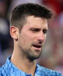 Novak Djokovic tears