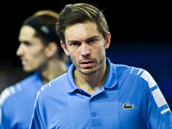 Nicolas Mahut at the ATP Montpellier Open in 2022