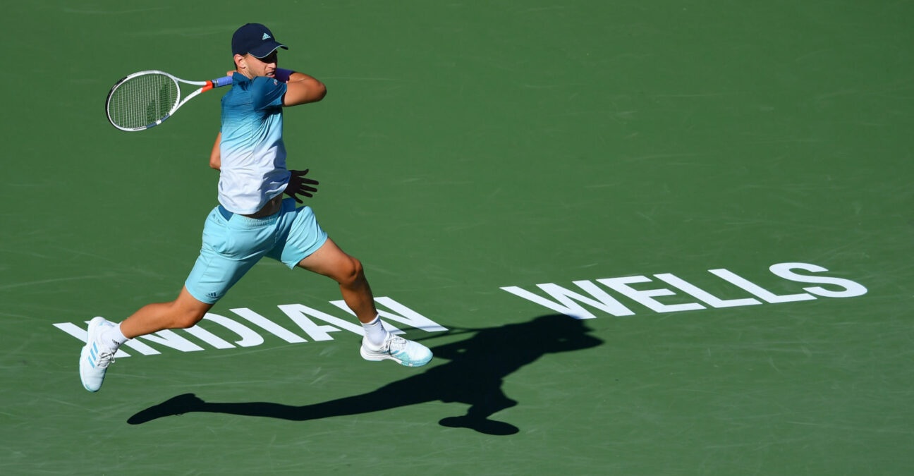 Dominic Thiem at the 2019 BNP Paribas Open in Indian Wells