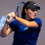 Jessica Pegula in Doha in 2023
