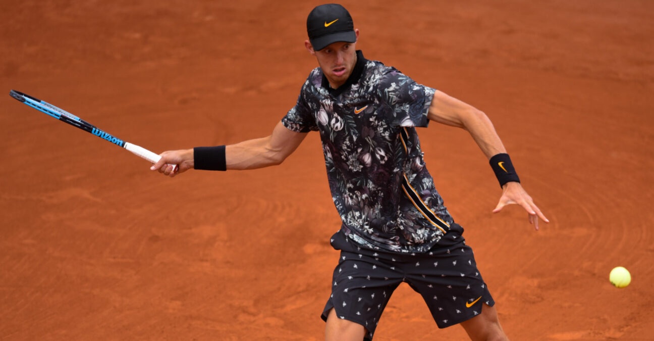 Nicolas Jarry at the 2019 French Open
