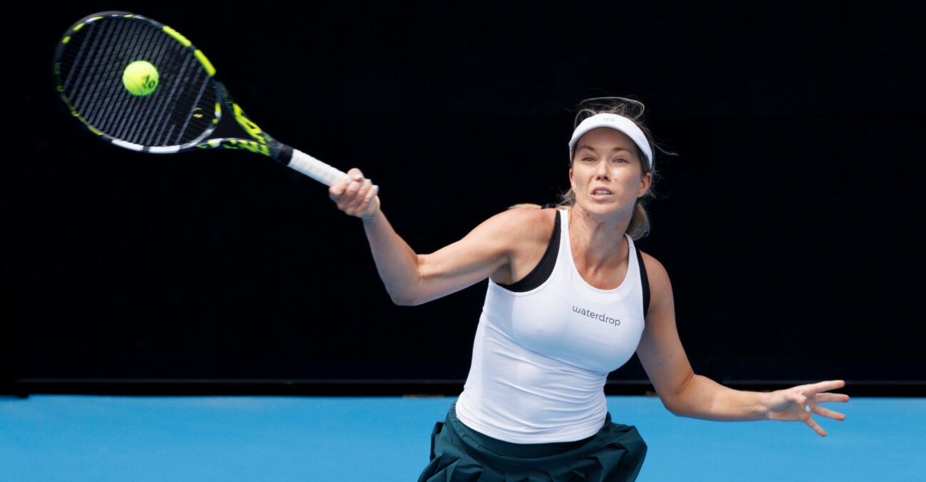 Danielle Collins at the 2023 Australian Open