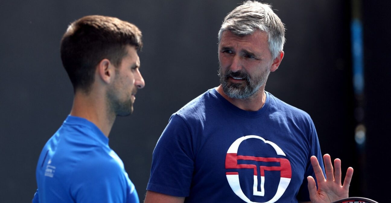 Ivanisevic and Djokovic, Australian Open 2023