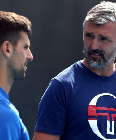Ivanisevic and Djokovic, Australian Open 2023