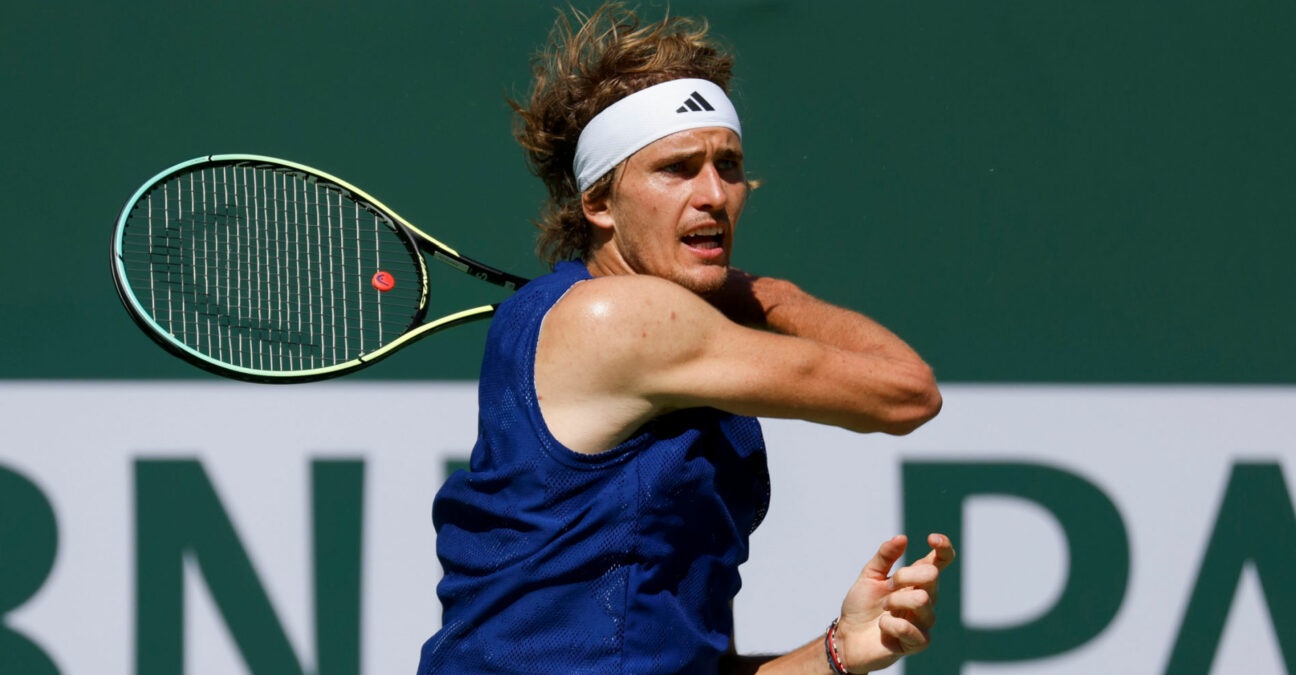 Alexander Zverev at the 2023 Indian Wells Masters