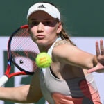 Elena Rybakina at the 2023 BNP Paribas Open