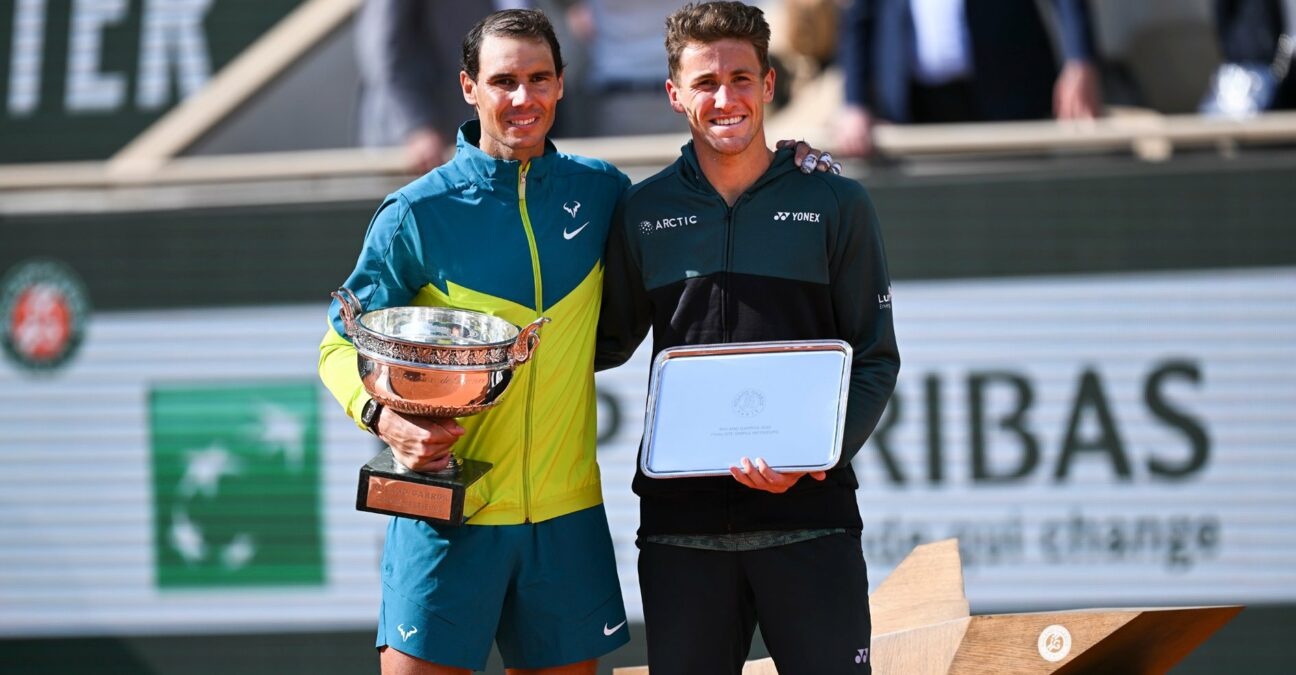 Casper Ruud et Rafael Nadal, Roland-Garros 2022