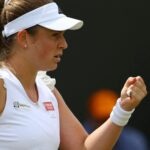 Jeļena Ostapenko / Wimbledon 2022 © Al / Reuters