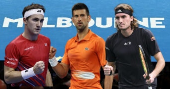 Ruud, Djokovic, Tsitispas, Open d'Australie 2023