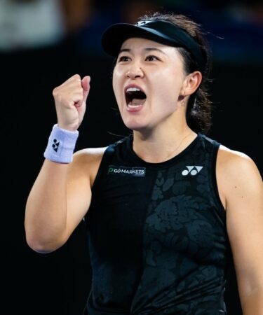 Lin Zhu, Open d'Australie 2023