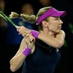 Ekaterina Alexandrova Open d'Australie revers