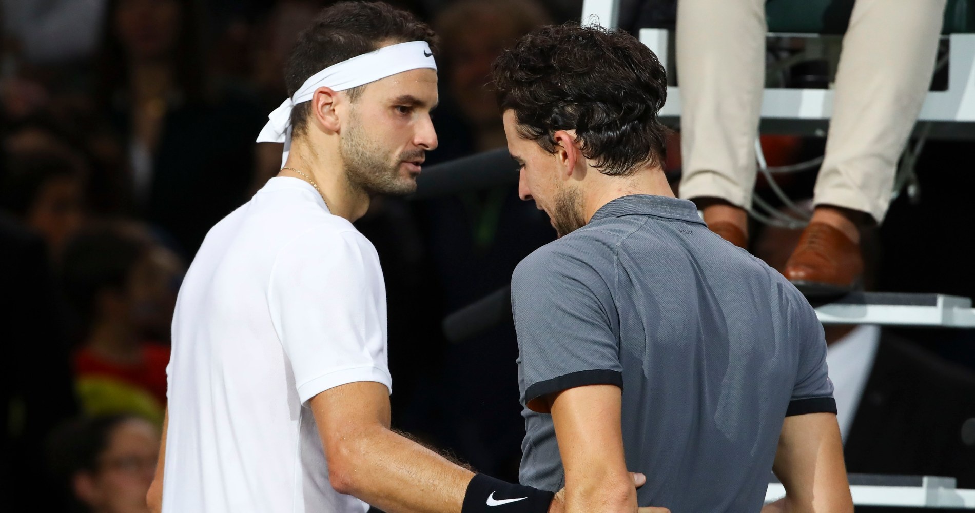 Thiem Dimitrov Rolex Paris Masters 2019