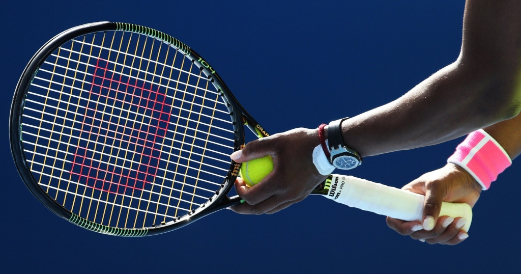 Serena Williams uses a Wilson racquet
